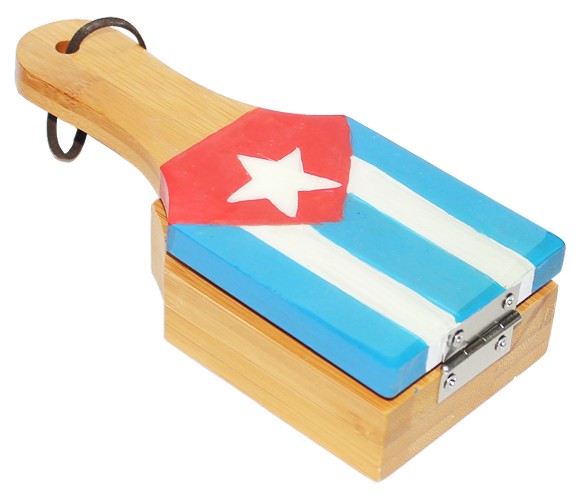 Cuban Flag Toston Maker for Stuffing Tostones.